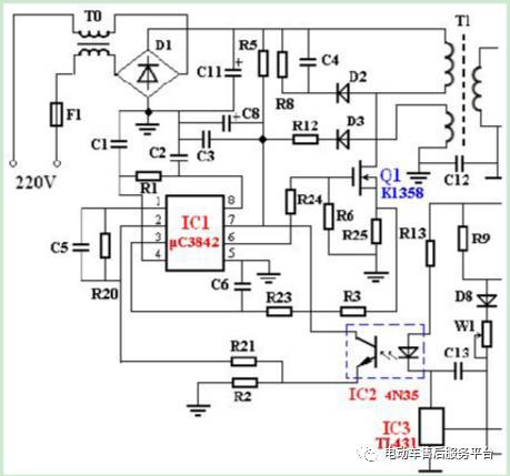 最權威電動車充電器電路圖