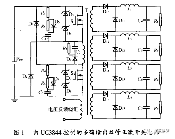 多路雙管正激直流電源設(shè)計(jì)