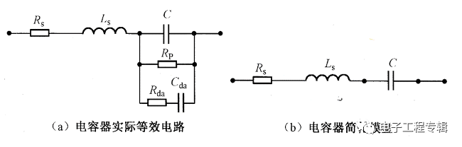 去耦直流穩(wěn)壓電源電容模型圖