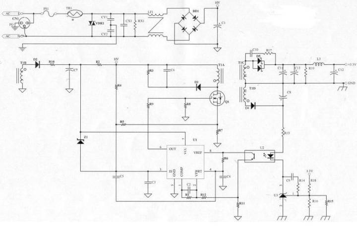 直流穩(wěn)壓電源原理圖的各個元器件的選項注意事項